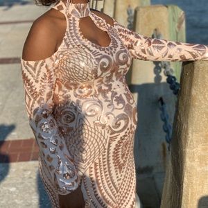 A&N Luxe Label Dresses - Rose Gold Prom Dress A&N Luxe Label Dresses - Rose Gold Prom Dress
